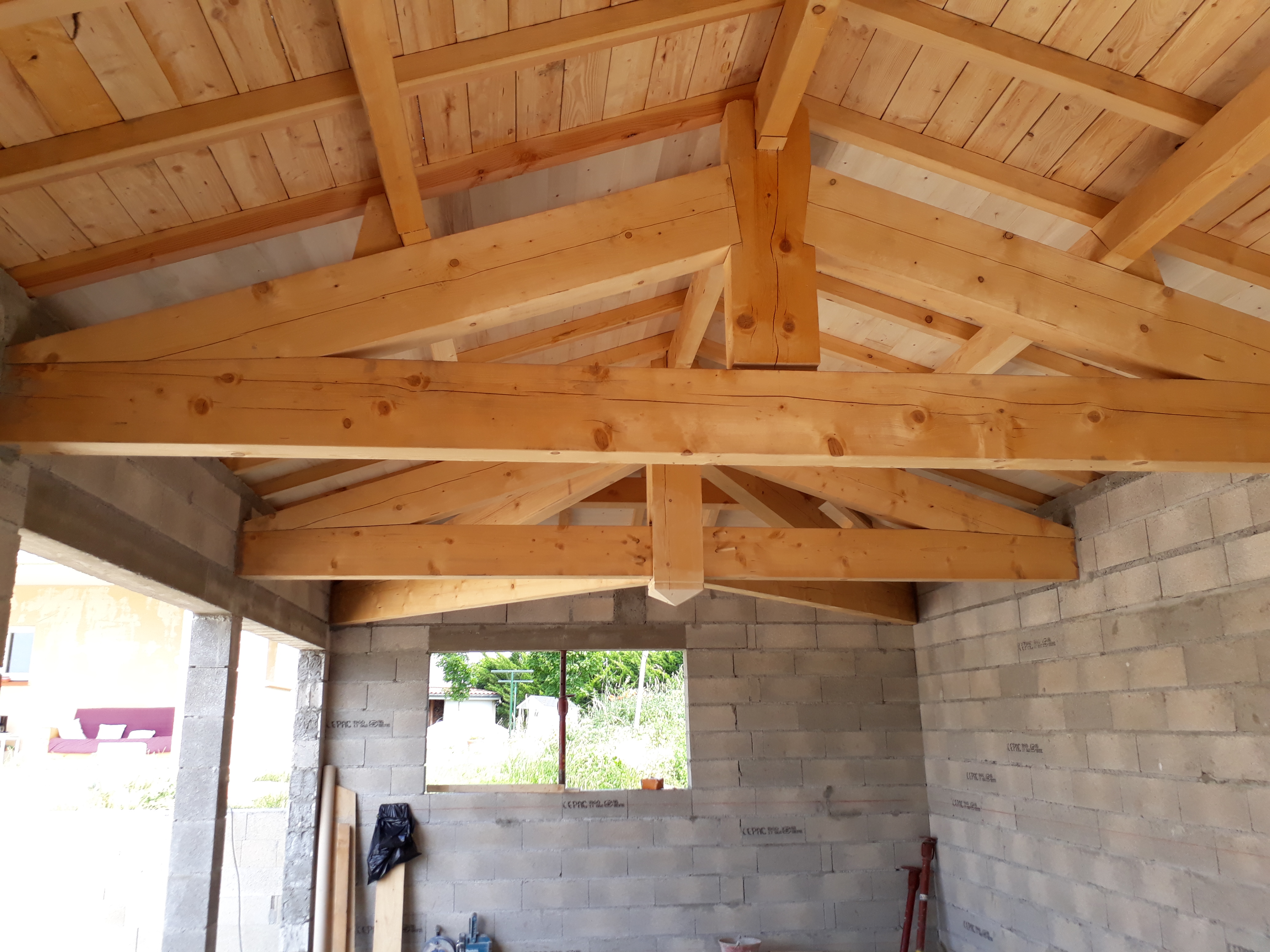 Intérieur pool house