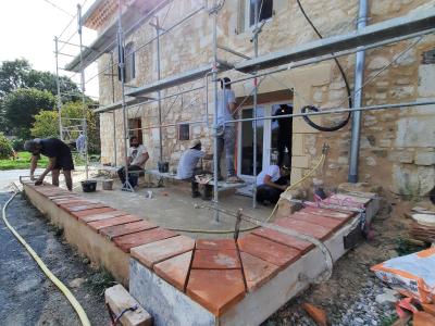 R&eacute;novation &agrave; Lombers 1
